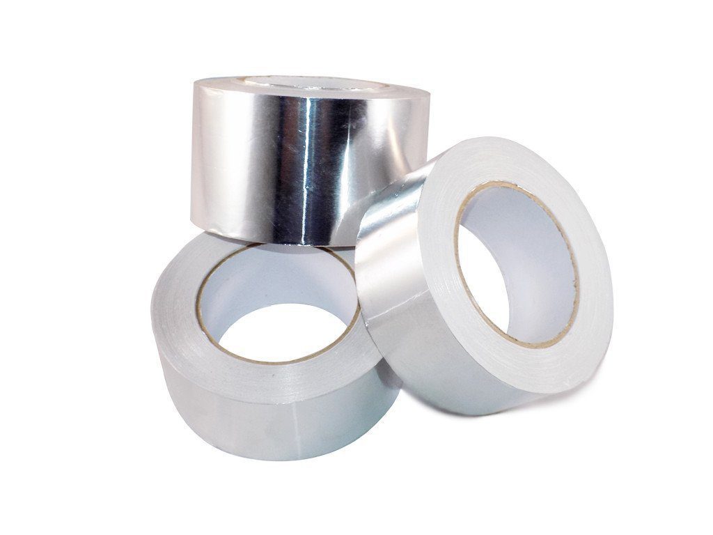 Solar Bay 2Roll MP Silver Tape Joint Sealing Aluminium+foil Insulation 20mx100mm 