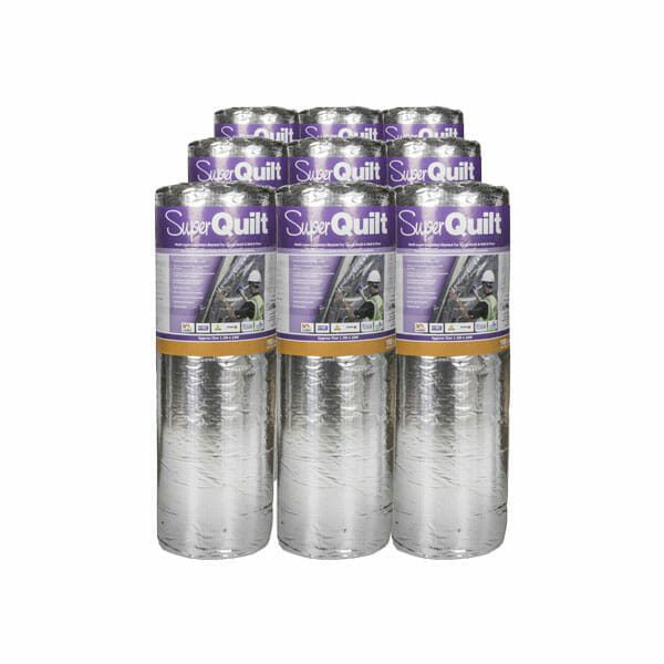 10m x 1.5mRoofs Walls and Floors YBS Superquilt Multi Foil Insulation 10m x 1.5mRoofs Walls and Floors YBS Superquilt Multi Foil Insulation