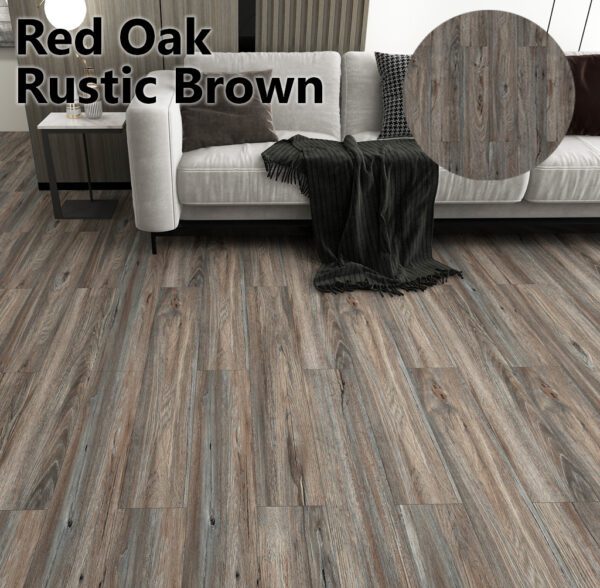 Red Oak Rustic Brown SPC-Lux